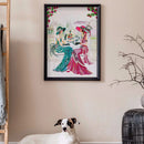 Special Shaped Diamond Painting Partial Drill Noble Lady DIY Picture (Y017)