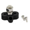 Bus Bar M10 Positive Power Distribution Stud Terminal Block (Black) Newly