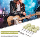 6pcs Guitars Tuning Swirls Keys Caps Kit Electric Guitars String Tuner Buttons G