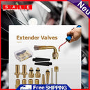 Motorcycle Bicycle Pump Air Tire Valve Extension Shaft Connection Kit for S