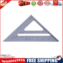 Metric Inch 90 Degree 45  Degree Square Triangle Ruler Measurement  Tools