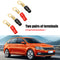 2 Pairs Car Car 4GA Speaker Electrical Wire Connector Spade Crimp Terminals Kit