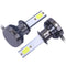 1 Pair Mini COB LED Car Headlight Bulbs 72W 12000LM 8000K Auto Headlamp Bulbs