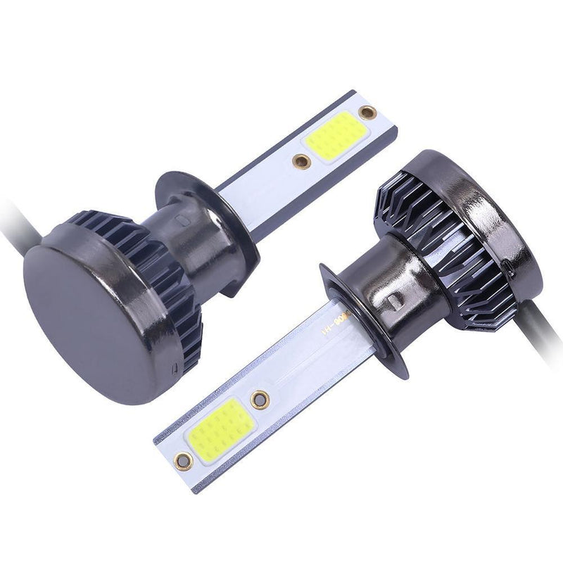 1 Pair Mini COB LED Car Headlight Bulbs 72W 12000LM 8000K Auto Headlamp Bulbs