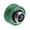 G1/4 Thread Rigid Tube 14mm Hard Tube Extender for PC Water Cooling(Green)