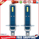 1 Pair H1 3030 6SMD Car LED Headlight 20W 1100LM Fog Lamp Bulbs White Light