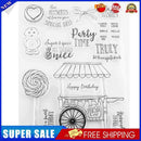 DIY Transparent Clear Stamps Silicone Cards Handbook Album Photo Seal Decoration