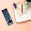 18x6cm Cotton DIY Bookmark 12CT Counted Night View Kit Cross Stitch (B)