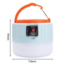 Market Searchlight Emergency Light USB Rechargeable Lamp Solar LED Lantern