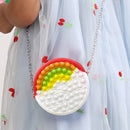 Anti-Stress Push Bubble Chain Bag Decompression Press Squeeze Cute Handbag