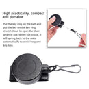 Reinforced Steel Wire Anti-robbing Zinc Alloy Key Anti-lost Buckle S9L1 E0T0