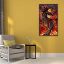 5D Diamond Painting DIY Dragon Full Square Drill Wall Animal Rhinestone Crafts
