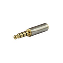 Adapter Converter 3.5mm Male To 2.5mm Female Stereo Audio Headphone Jack