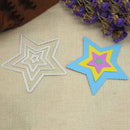 4pcs Stars Metal Cutting Die Stencils DIY Embossing Scrapbooking Craft-1521