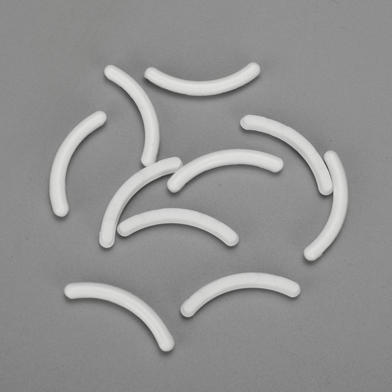 10pcs Silicone Eyelashes Curler Replacement Refill Pads Makeup Tools/White
