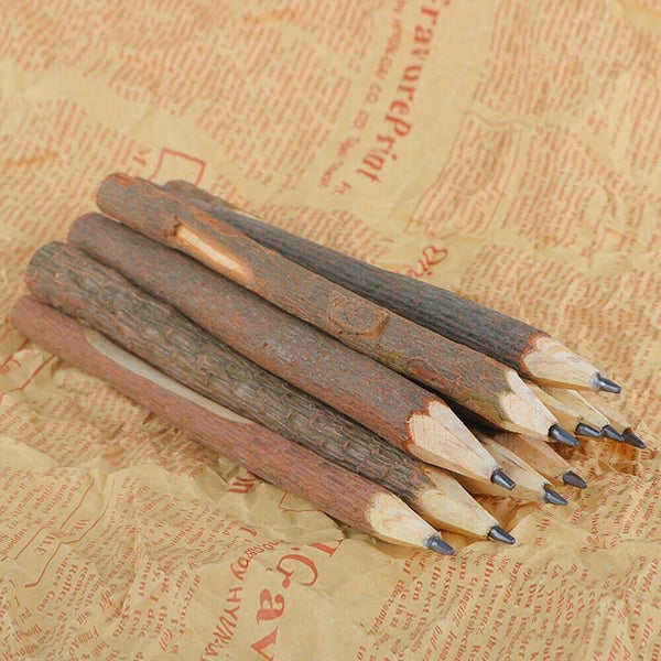 Work Crafts School Supplies Wooden Pencil Writing Tool Graphite Branch and Twig
