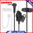 vanpower Transparent Acoustic Tube Earphone Stereo Headphones 3.5mm Mono Heads