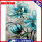 Blue Flower Painting Printed Living Room Decoration Wall Hanging Art Home Decor