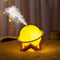 Desktop Decor Air Humidifier LED Night Light Moonlight 2 In 1 Air Purify