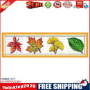 Leaves 14CT Stamped Cross Stitch Kit Sewing Needlework Embroidery (J207)