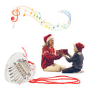 8 Tone Mini Thumb Piano No Cracking Heart Shaped Pendant Thumb Piano Instrument