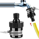 Universal Faucet Hose Connector Quick Connect Fitting Tap Washing Garden S9J2