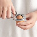 DIY Boiled Egg Shell Cutter Egg Opener Topper Cutter Scissors Flower Shaper