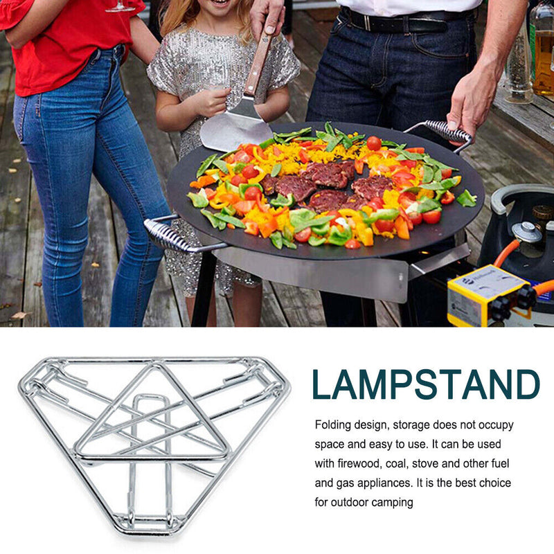 Outdoor Barbecue Tripod Rack Camping Grill Cooking Pot Cookware Picnic Tools