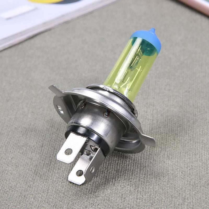 1pc Quartz Glass H4 3000K 100W Car Auto Yellow Halogen Headlight Lamp Bulb Newly