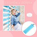 Air Bangs Curls Clip Twist Rollers Curling Device Salon Tool (Light Blue) Newly