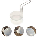 Portable Folding Spoon Outdoor Camping Picnic Soup Tableware Spoon Y1A6 M6Z3