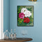 Painting By Numbers Flower Hand Painted Oil Drawing Wall Picture DIY Decor Kit
