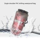 PVC Bags 20L Trekking Drifting Waterproof Storage Pouch (Translucent Black)