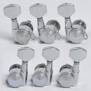 3 Left 3 Proper Guitar String Inline Tuning Herrings Locking Tuner Buttons Masc