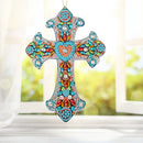DIY Diamond Painting Cross Pendant Acrylic Hanging Wall Home Decor (ZT105)