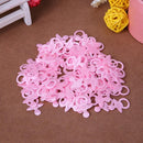 100pcs Sprinkles Paper Confetti  Filling Baby Shower Decor(Pink Pacifier)