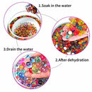 Water Beads Rainbow Mix 114g Non Toxic Jelly Gel Beads for Kid Sensory Toys