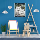 Diamond Painting Wolf Full Round Drill Picture of Rhinestone DIY Drawing Kit