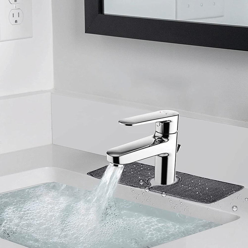 Kitchen Sink Splash Mat Faucet Splash Catcher Countertop Absorbent Mat