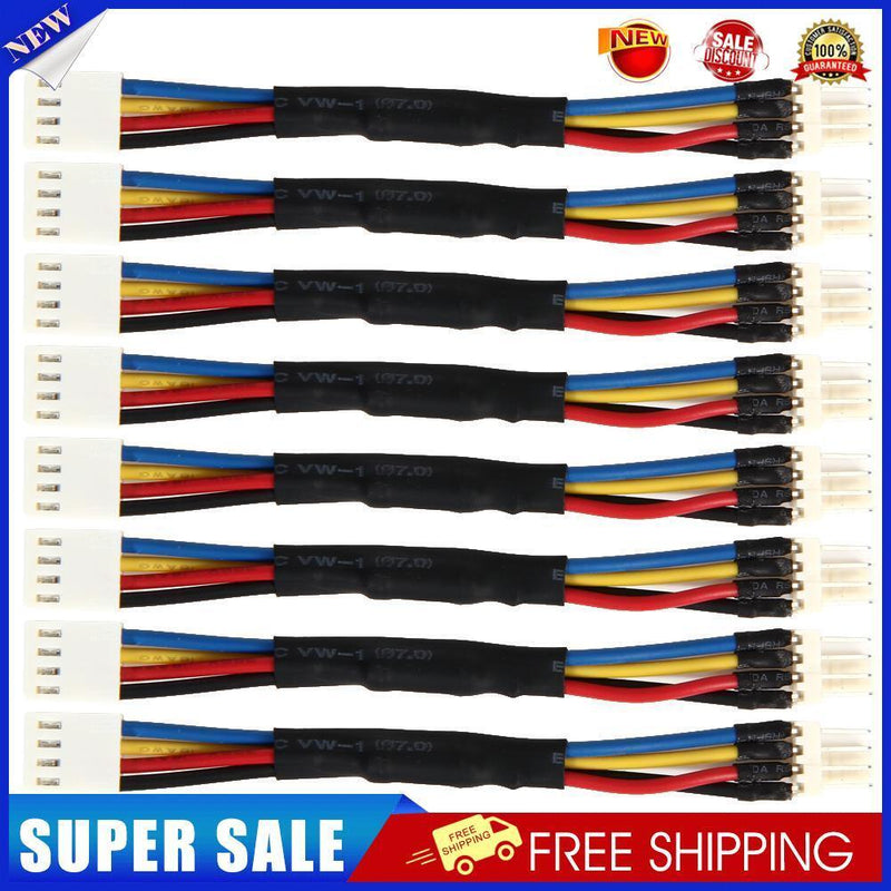 8pcs PC Fan Speed Reduce 4 Pin Power Resistor Male to Female Cable Adapter