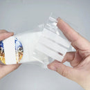 100pcs/lot Art Beads Storage Bag Clear Plastic Writable Recloseable Kits 5x7cm