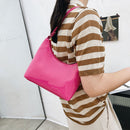 Fashion Women Casual Solid Color Patent PU Leather Hobos Shoulder Underarm Bag