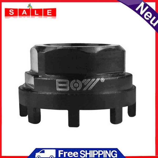 Bike Bottom Bracket Cup Tool 8 Notch Front Chainring Lockring Remover Installer