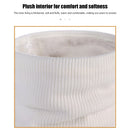 Unisex Solid Color Knitted Scarves Winter Elastic Double-Layer Scarf Neck Cov