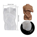 Candle Silicone Mold Portrait Body DIY Aromatherapy Plaster (Shy Girl)