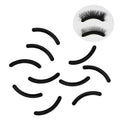 10pcs Silicone Eyelashes Curler Replacement Refill Pads Makeup Tools/Black