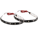 DC 12V Flexible Waterproof Car LED Light Strips Purple 30cm 15 LED SMD
