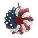 Patriotic Independence Wreath For Front Door Fourth of Wreath Decor July L3B0