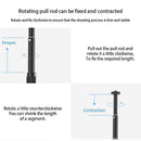 Selfie Stick Extension Rod For Osmo Pocket/Action 2 For Osmo Pocket/Action 2