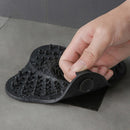 Anti-Block Floor Drain Sucker Sewer Outfall Strainer Sink Filter (Black)